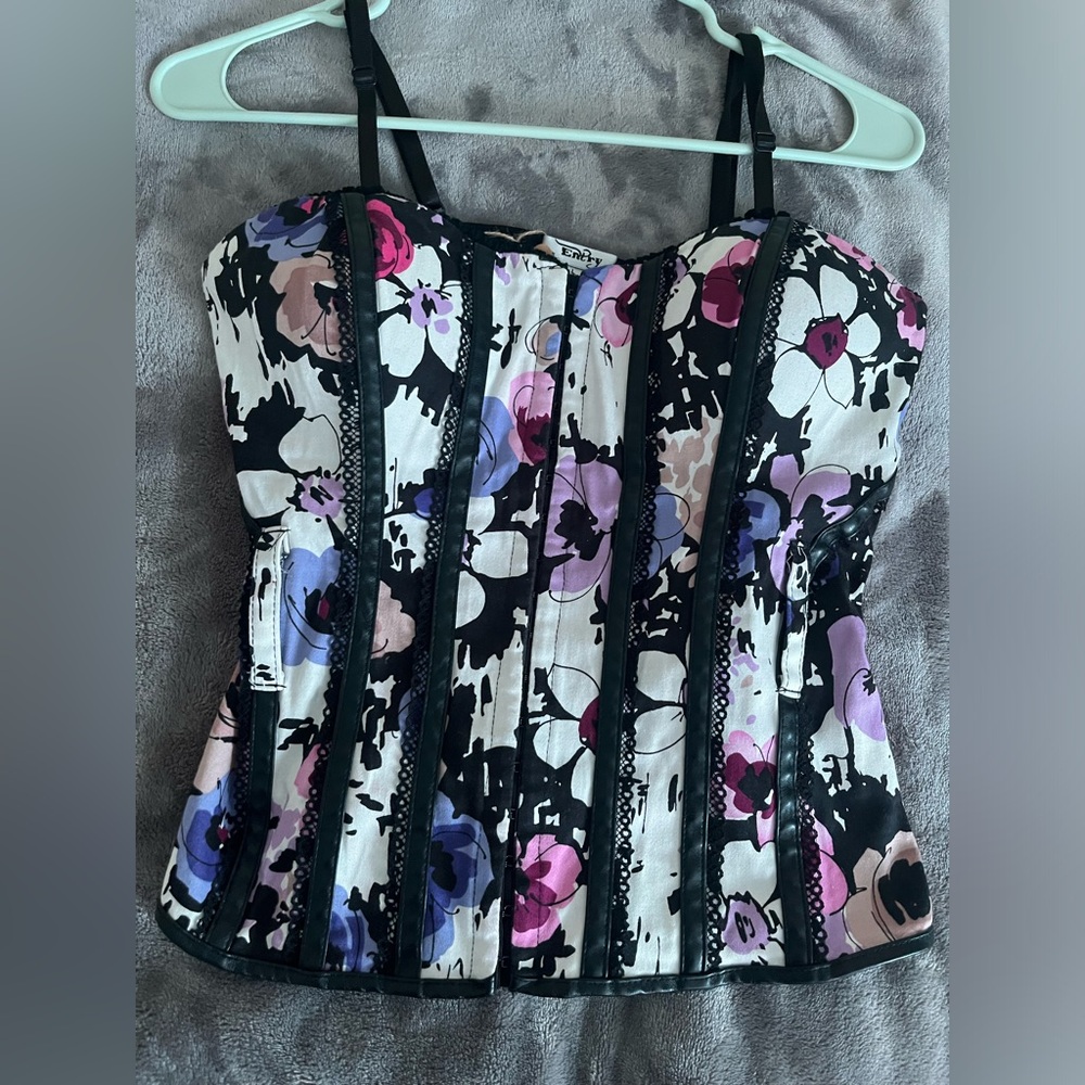 Floral Corset Top
